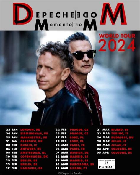 depeche mode 2024 tourdaten